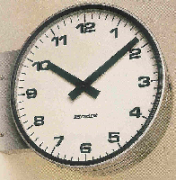 Egy vagy kétoldalas nagyméretű órák / BT980​ BELTÉRI fém analóg óra​