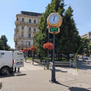 Köztéri órák-Újbuda Szent Gellért tér - 2024 (2)