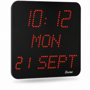 Digitális óra - beltéri - Style II DATE - LED-es óra - 7 cm