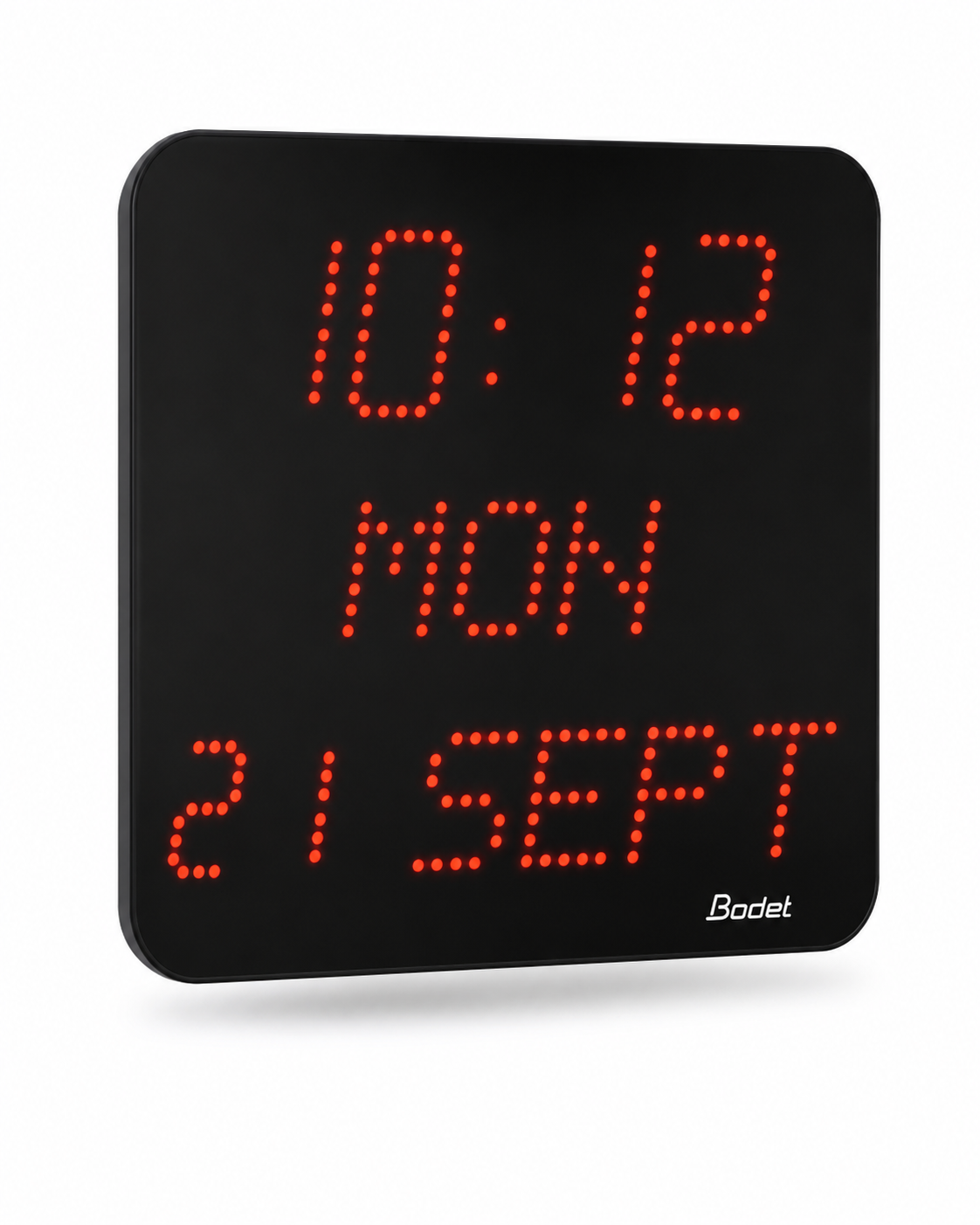Digitális óra - beltéri - Style II DATE - LED-es óra - 7 cm