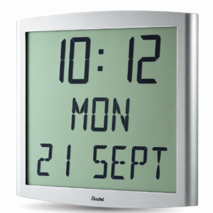 Cristalys Date - digitális beltéri LCD óra - 7 cm