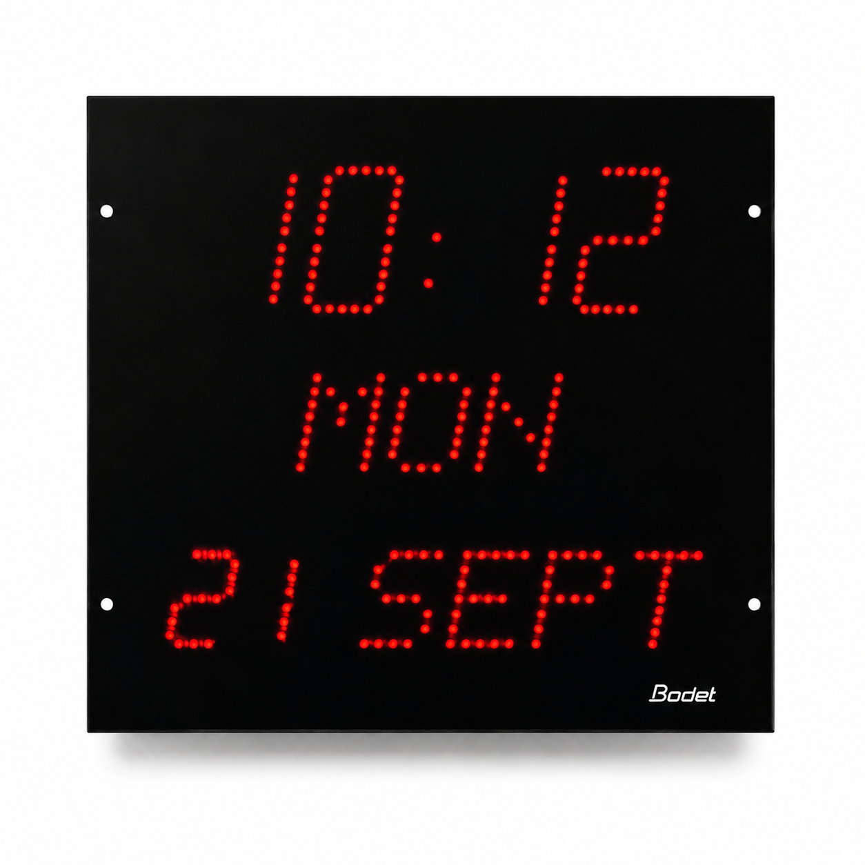 Digitális óra - beltéri - Style II DATE - LED-es óra - 7 cm - Image 5