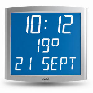 Digitális beltéri óra - Opalys DATE - LCD háttérvilágítással - 7 cm
